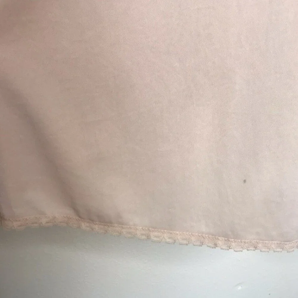 Vintage Vassarette Underneath It All 1970s Full Slip Lace Nude Womens 36 Long